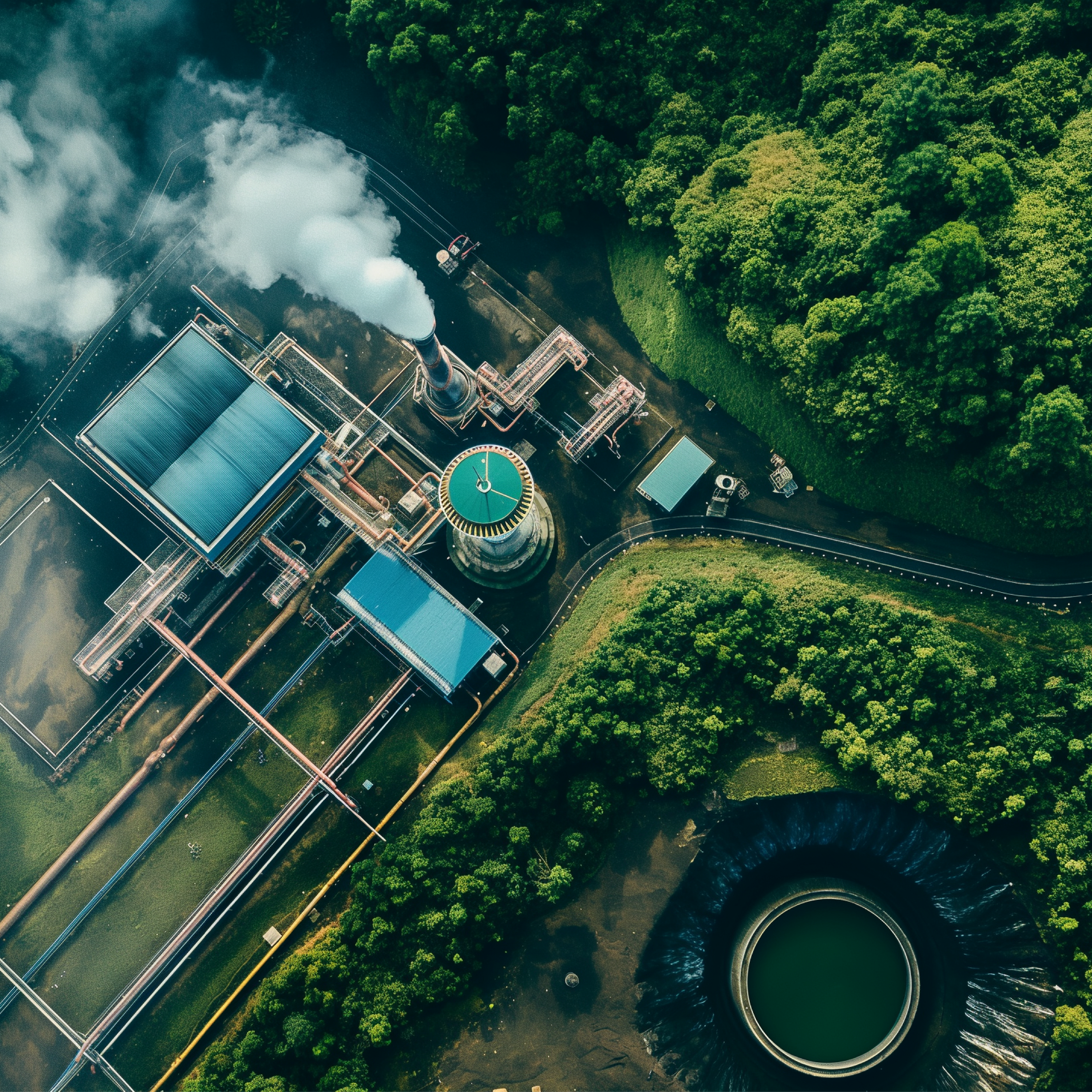 Sustainable and climate-neutral heating and cooling systems for geothermal power