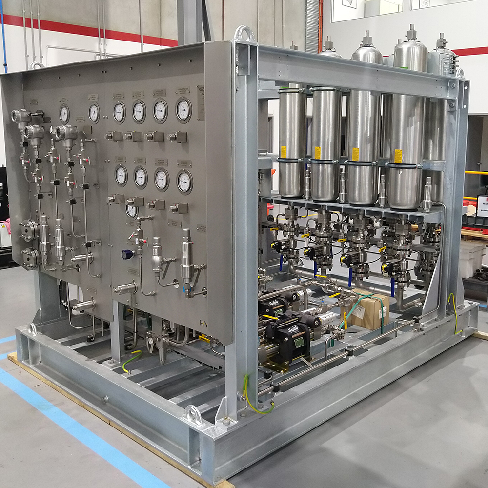 Design and manufacture of a seal water accumulator system for a processing plant in Western Australia