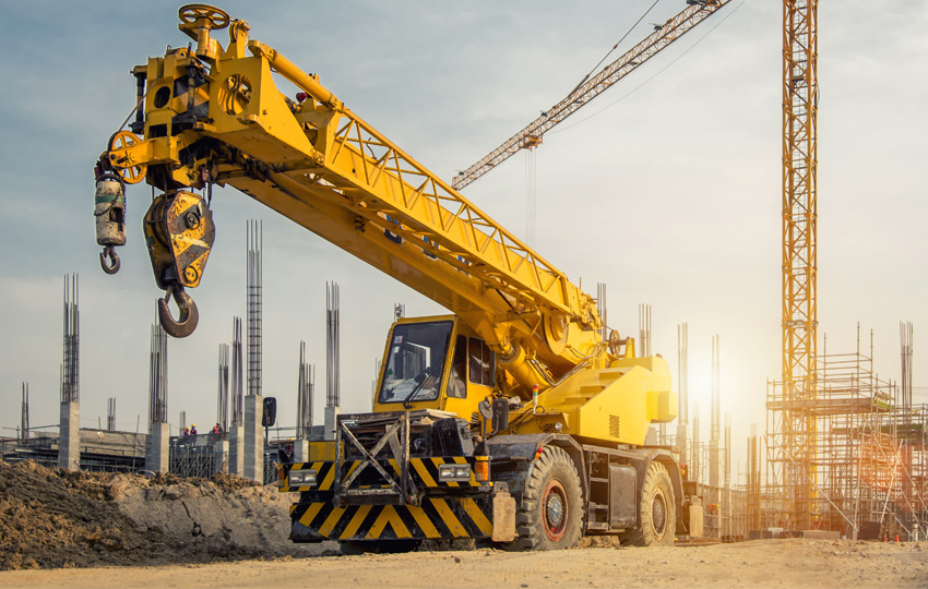 HYDAC gets 40 tonne articulated crane operational