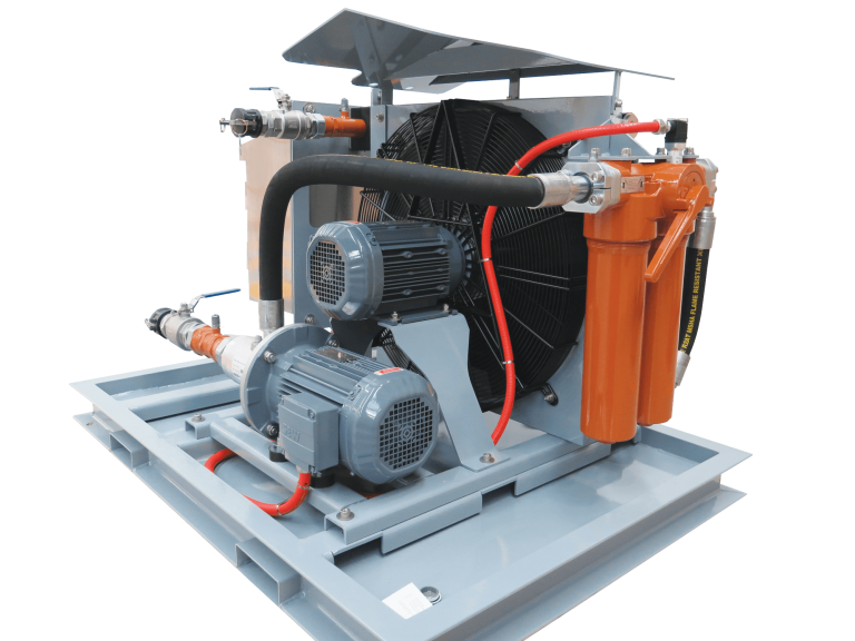 HYDAC supplies a lubrication system that offers a ‘plug & play’ turnkey solution for industrial gearboxes