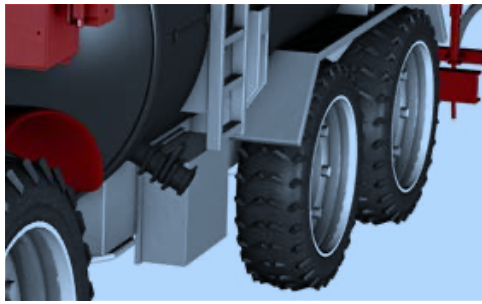 Reduced hydraulic losses
